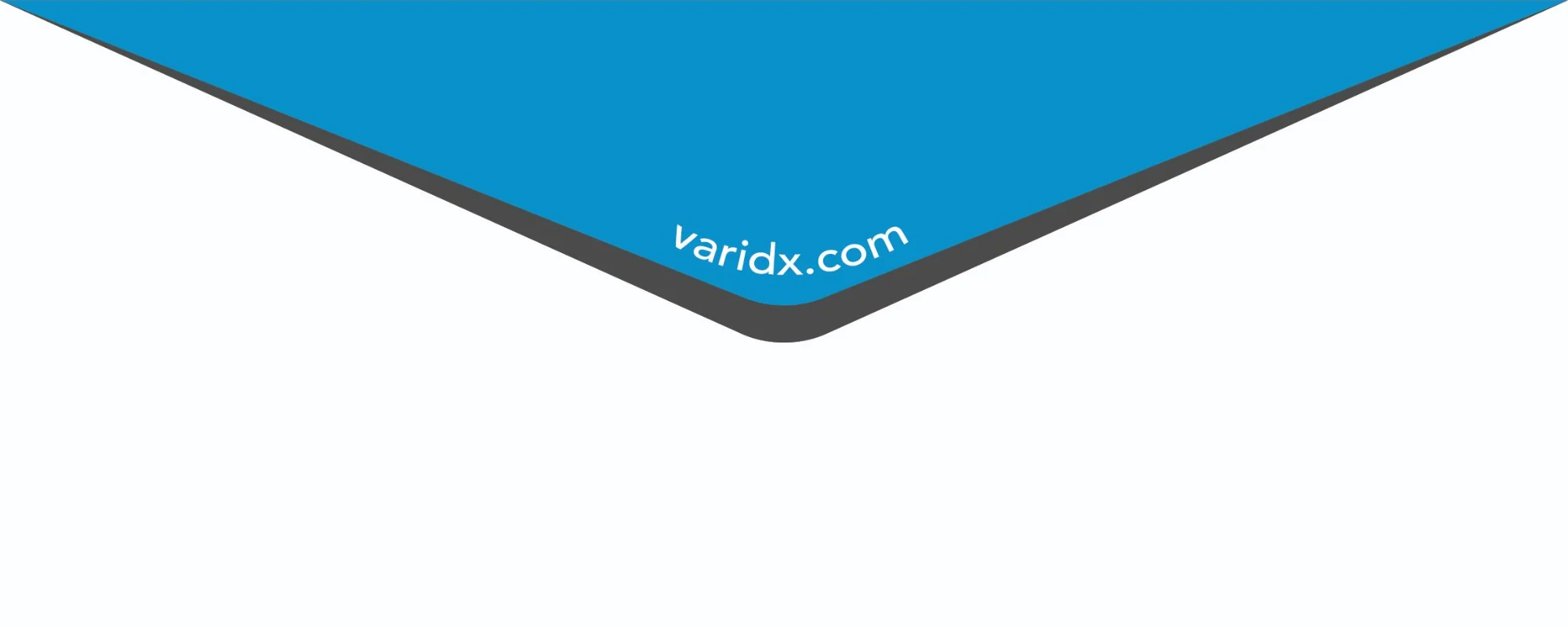 Varidx Envelope — back flap